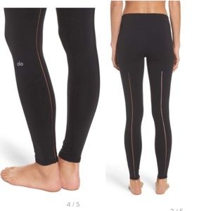ALO SMALL DASH BLACK LEGGING